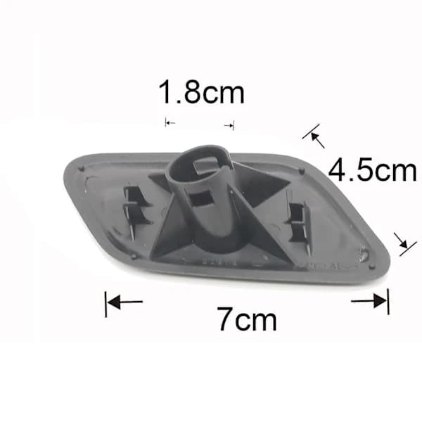 (pow yeah!) 2 stk. frontfanger frontlysspylerdyse deksel frontlysspyler jetlokk for Toyota Avensis 2006 2007 2008 85045-09901
