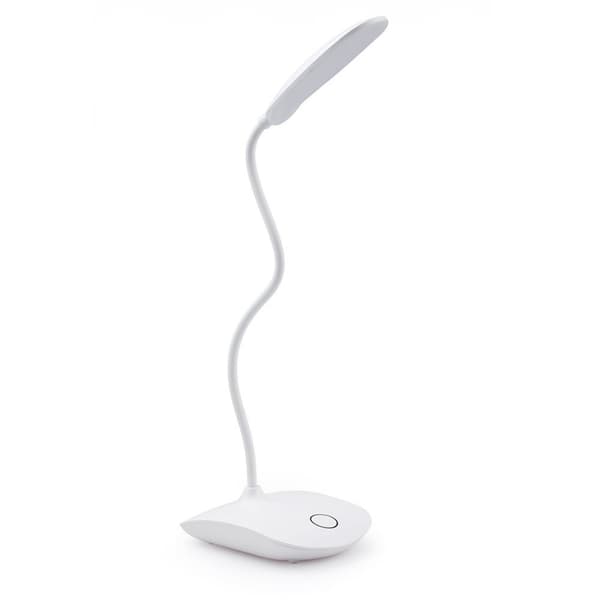 LED Table Lamp Swivel, Dimmable, Battery Operated White