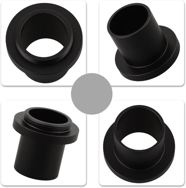 Tilslut dit CCD-kamera med denne 1X C-mount-adapter 23 til 2 mm biologisk