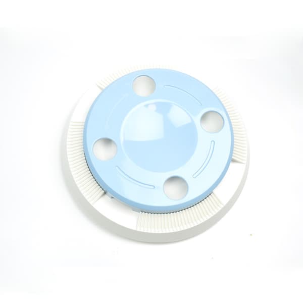 White plus blue Automatic Interactive Cat Toy Feather Toy Electric Cat Smart Toy Electronic Cat Games Fun Random Rotated