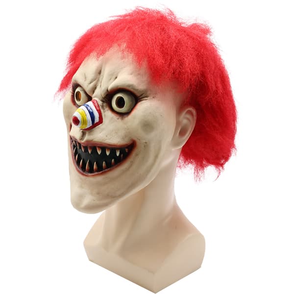 Halloween Devil Clown Vampire Latex Mask, Horror Full Face Mask for Party and Cosplay