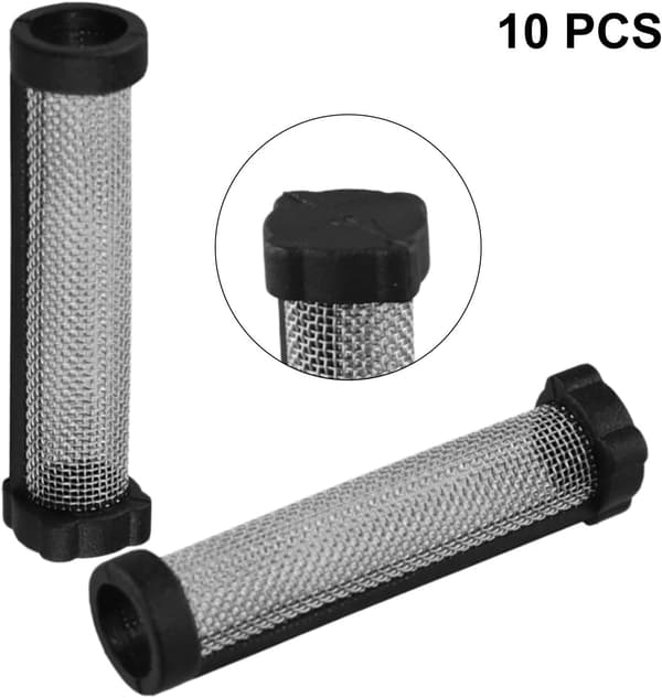 Sprøjteskærme 40 Mesh Magnum XR5 XR7 XR9 ProX7 ProX9 10 stk. rustfrit stål luftfri filter mod tilstopning
