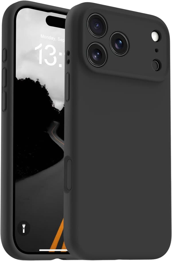 Slankt Magsafe-kompatibelt cover til iPhone 17 Pro Max - Stødsikkert Sort[JUN] iPhone 17 Pro Max sort noir iPhone 17 Pro Max