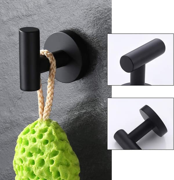 Badeværelsestilbehørssæt Toiletpapirholder og Håndklædeholder, ZQKLA