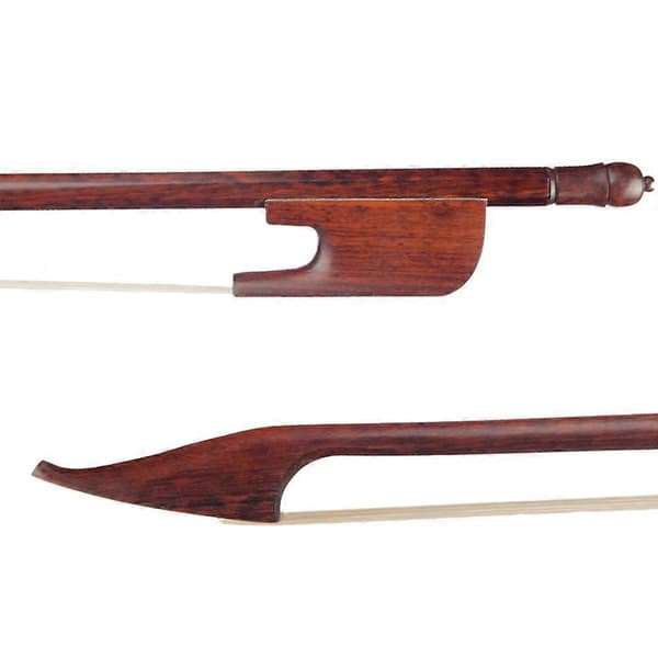 4/4 Fiolbue Barokkstil Ormetre Rund Pinne Ormetre Hvitt Hestehår Velbalansert