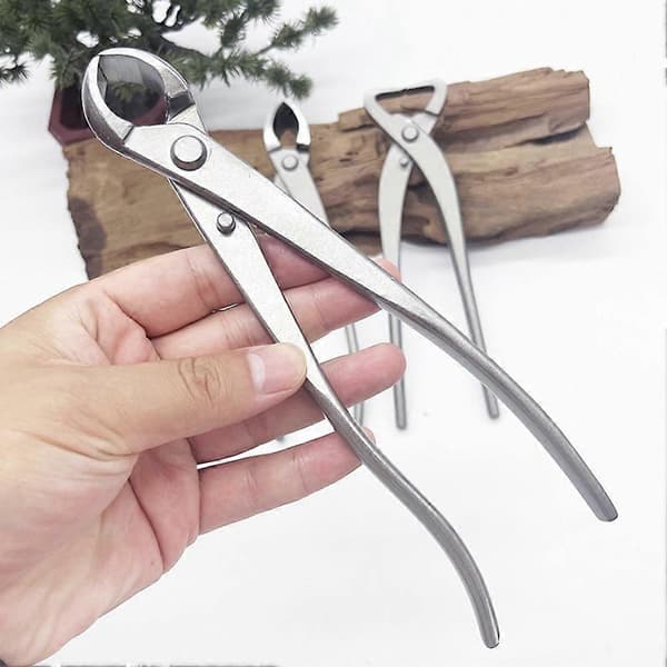 1 Set Bonsai Shaping Tools Round Scissors + Beveled Scissors As Shown53_tfrf