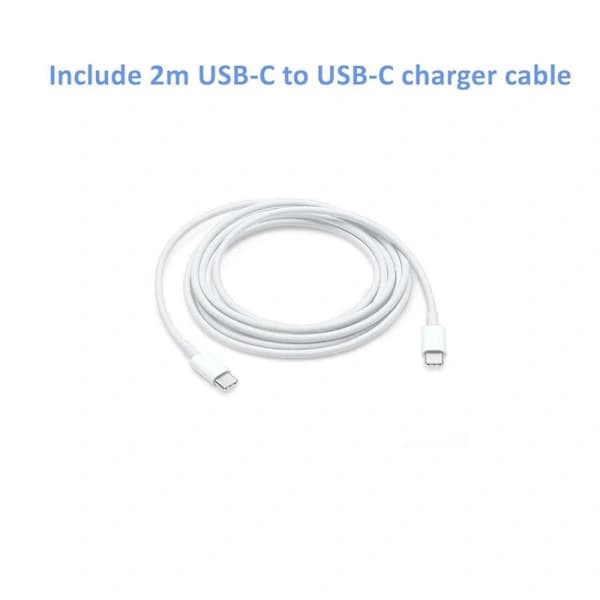 96W USB-C hurtigoplader til MacBook Pro & Air, strømadapter til bærbar computer, tablet, telefon [JUN]