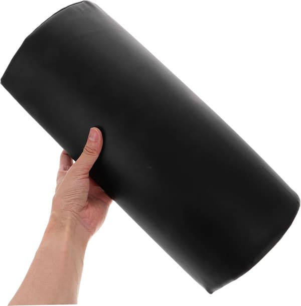 Half-round Bolster Pillow for Massage Table and Spa, Slow Rebound Memory Foam Footrest Pillow