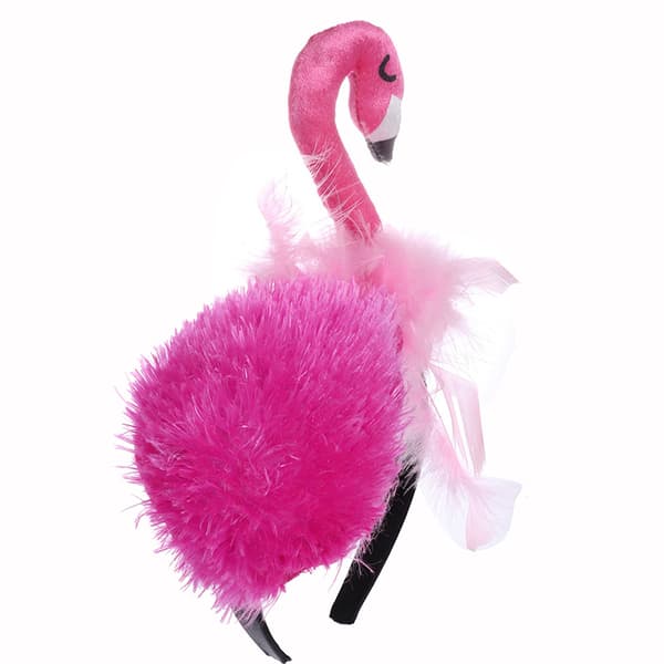 Halloween dekorasjon flamingo pannebånd bursdagsfest c