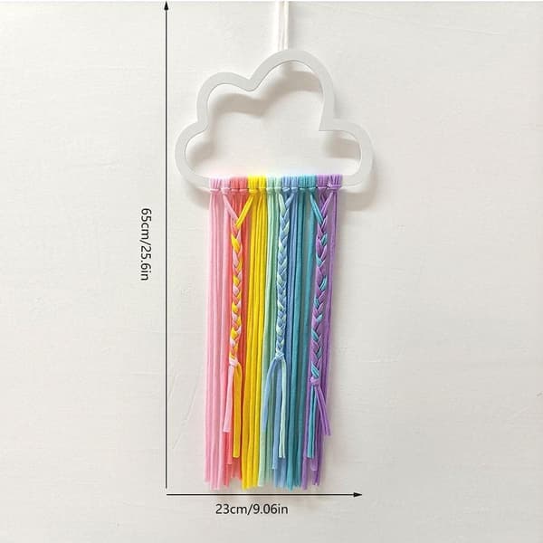 Regnbue Hårnål Hårklemmer Vægreb Opbevaring Regnbue Rainbow