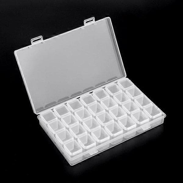 28-roms oppbevaringsboks for diamantmaling - Oppbevaringsboks