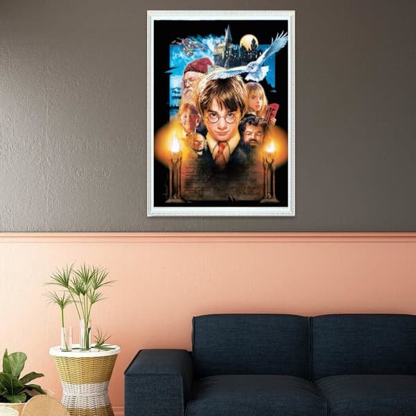 Et stykke 30 x 40 cm 5D diamantmaleri efter nummer-kit, krystal