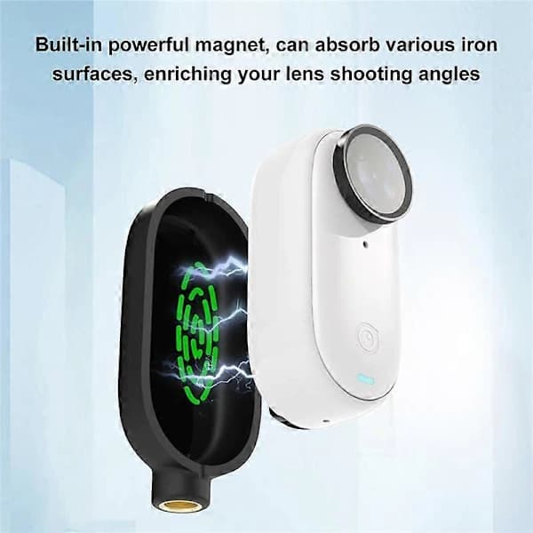 (pow yeah!) Magnetic Frame for Go3 Camera Accessories Anti-Shake Action Camera Housing Protection Thumb Camera Fra