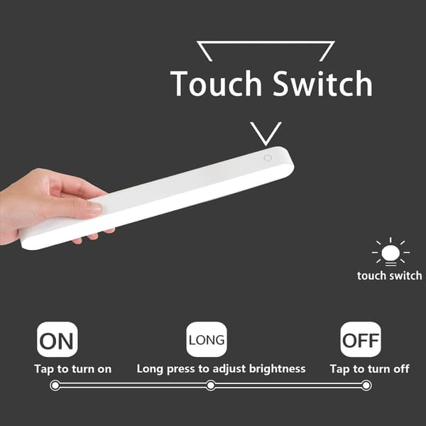 4W magnetisk LED-bordlampe 2800K til 6500K genopladelig trådløs