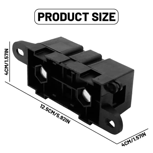 Sikringsholder Bolt-Down Holder, Erstatning for MEGA AMG, ANM Bolt-On -