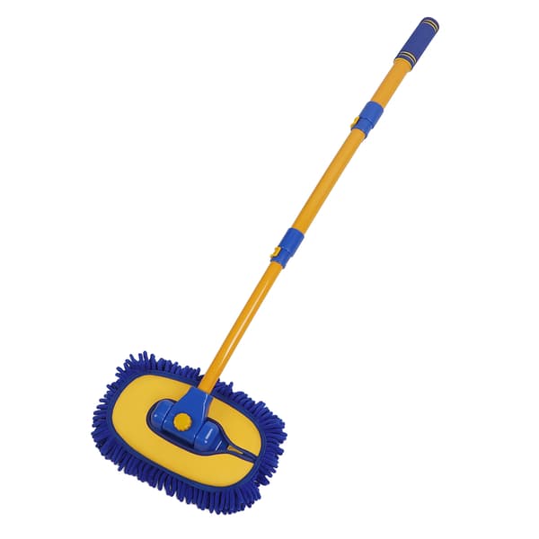 Car Wash Brush Telescopic Long Handle Super Absorbent Soft Microfiber Car Cleaning Mop for Window Air Conditioner