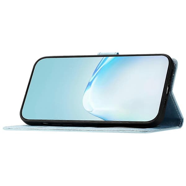 Læderpung-etui til Motorola Moto G35 5G med magnetisk lukning (stil B)