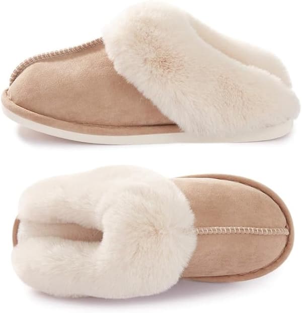 Tofflor - Tofflor - Jul - Julklapp - Damtofflor - Halkfria - Halkfri sula - med Plyschfoder - Comfeet - Varma - Kreativa ...