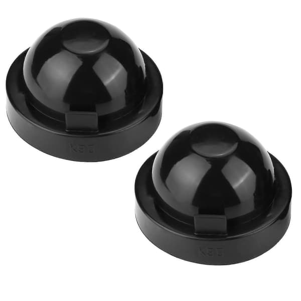 2 stk 90 mm svart gummi bil LED frontlys støvdeksel husforsegling vanntett