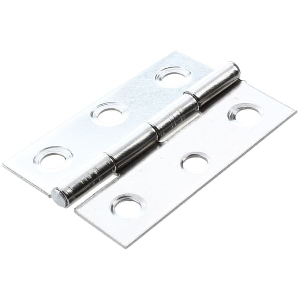 SODIAL(R) 2 stk rustfrit stål 2 tommer 4,4x3,1 cm skabsdørhængsel hardware