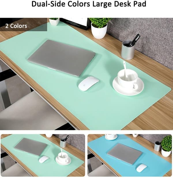 Large mouse pad, 800 x 400 x 2 mm, ultra-thin, non-slip and waterproof