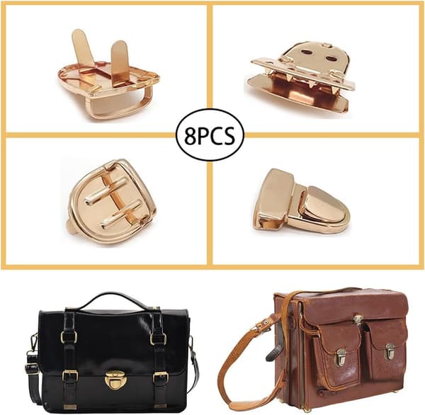 Wallet lock, bag lock, bag lock, briefcase fastener, tvi