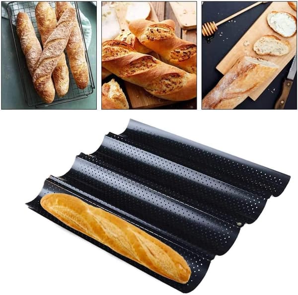 Baguetteform, Baguettebrödform, Baguetteform, Brödformar