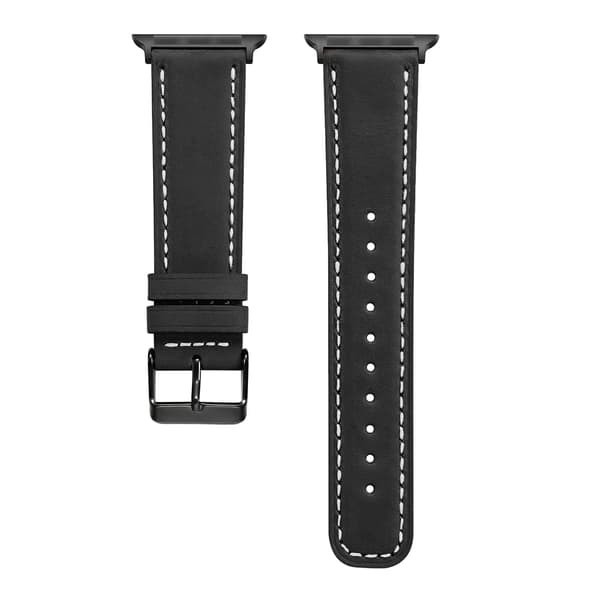 Kompatibel med Apple Watch-armbånd - sort, 42mm/44mm