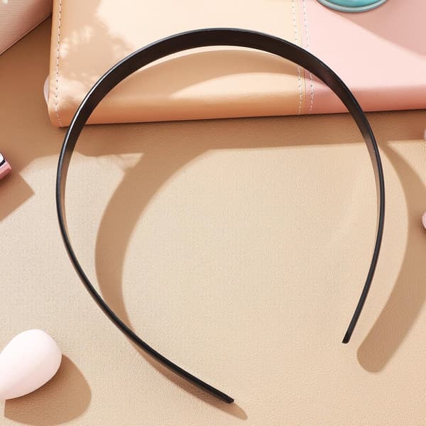 20 stk. sorte hårbøjler i plast til kvinder, robust design hårtilbehør, der holder håret tilbage, enkel og elegant stil til daglig brug