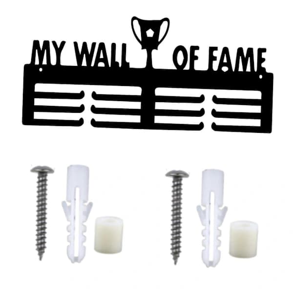 (pow yeah!) Medal Hanger Running Medals Wall Mounted Sturdy Medal Holder Display Hanger
