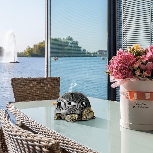 1 pc Turtle Ashtray Home Decor Ashtray Creative Turtle Craft Decoration
