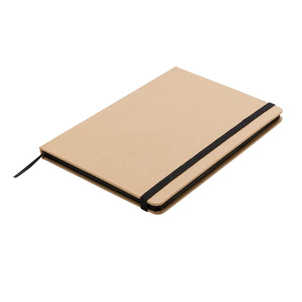 XD Collection kraft A5 notesbog One Size Sort Black One Size