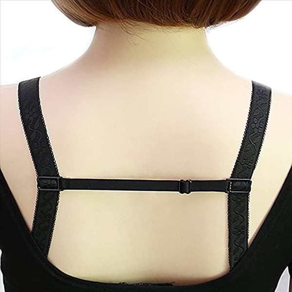 Dame 4 STK Skridsikker Elastisk Justerbar BH-stropholder - 4 STK