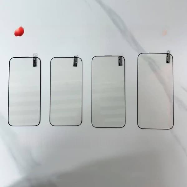 iPhone 13 Pro Compatible High Aluminum Tempered Glass Screen Protector - HD, Dustproof, 2-Pack