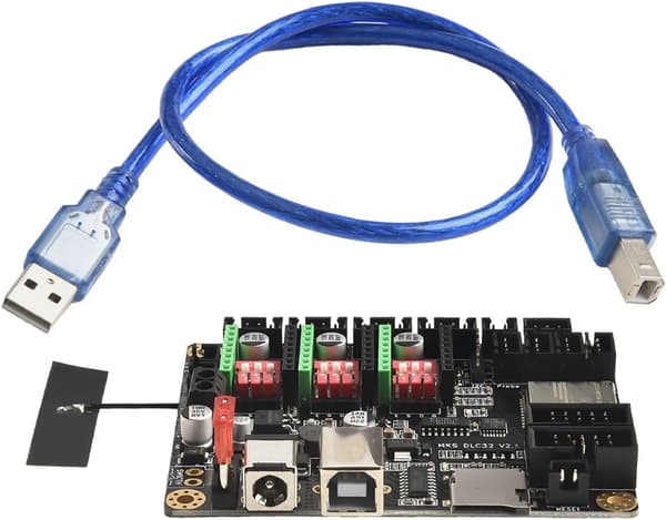 MKS 1 Core Effektiv drift och pekskärm för DLC32 V2 Dual Engraving Controller Offline med WiFi-kompatibilitet