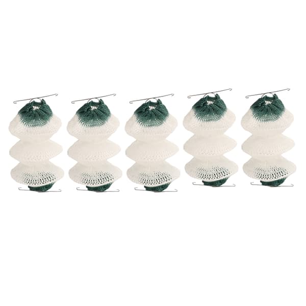 5 stk campinglyktkapper gasslampkapper for camping gasslykter parafinlampe dobbelklipsstil