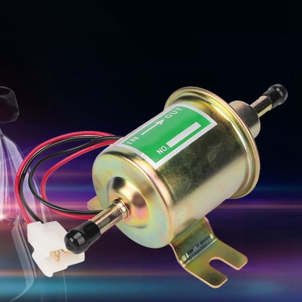 Universell 24V Inline Elektrisk Drivstoffpumpe for Båt Bensin Diesel Erstatning Gull
