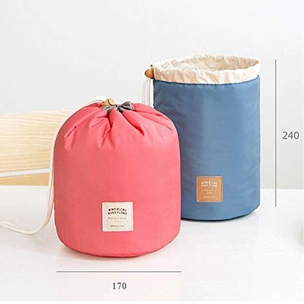 1 stk Kosmetiktaske til Rejser, Tynd Makeuptaske, Kvinder og Piger