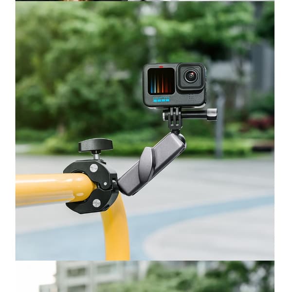 360° roterende dobbelt kulehodefeste for Insta360 & GoPro