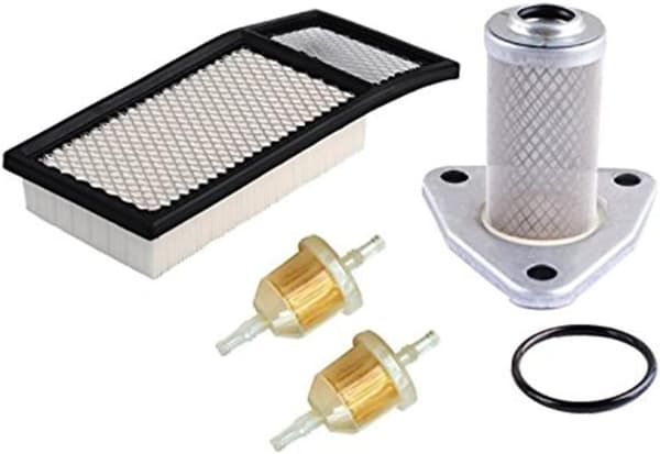 Underhållsluft och designad EZGO Carts '94 '05 Essential Kit inklusive olja, två bränslefilter speciellt för golf