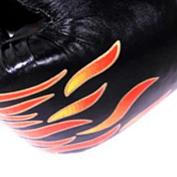 Professional Youth Boxing Gloves Thickened PU Training Gloves Black