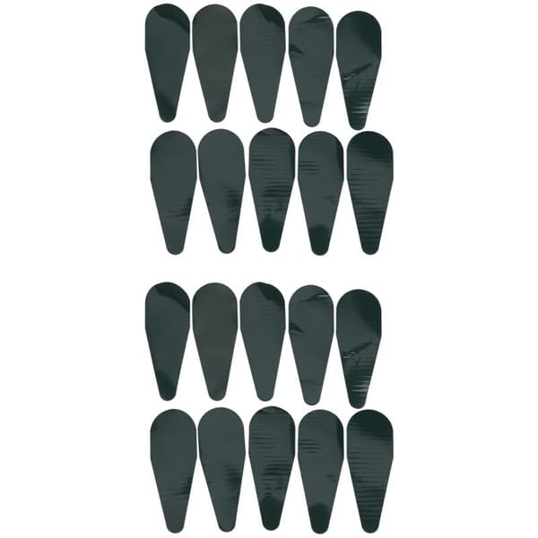 Yleiskäyttöinen ABS-kattospoilerin siipisarja Vortex Generator Style 20 kpl