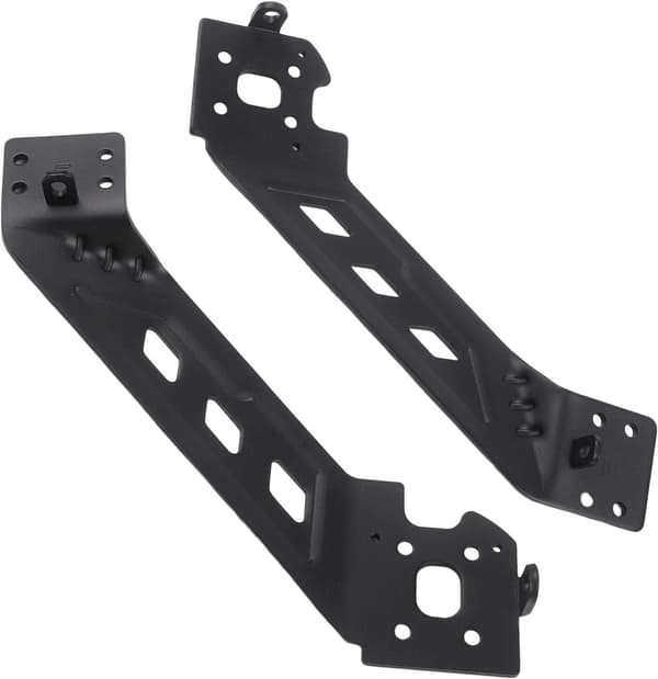 Kukirin G2 PRO DB Specifik Sideramme Præcis Integration Og Til Skinner Aluminiumlegeringsmateriale Bæreevne Sort Venstre Black Left + Right