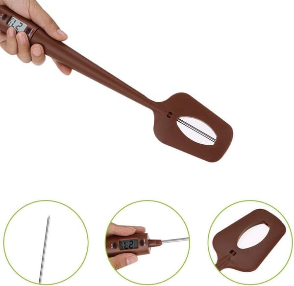 Spateltermometer, Digitalt Chokoladetermometer Digital C