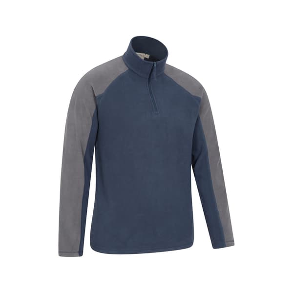 Mountain Warehouse Ashbourne II Half Zip fleecegenser for menn M Mørkeblå Dark Blue M