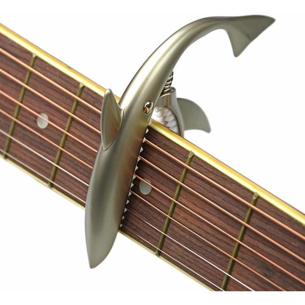 Zinklegering Gitarr Capo Haj Capo för Akustisk och Elektrisk Gitarr
