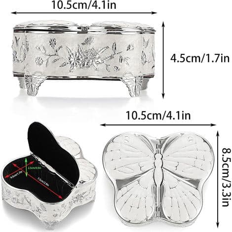 Roterende smykkeskrin - Opbevaringsboks tilbehør - Displaystativ til ringe, halskæder, armbånd - 4 niveauer (havblå)