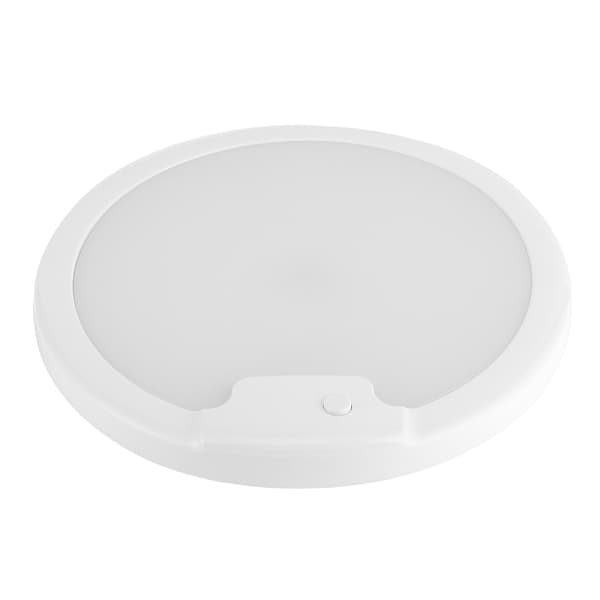 Universal Ultratynn 12V 24V LED Taklampe for Bobilinteriør Hvitt Lys