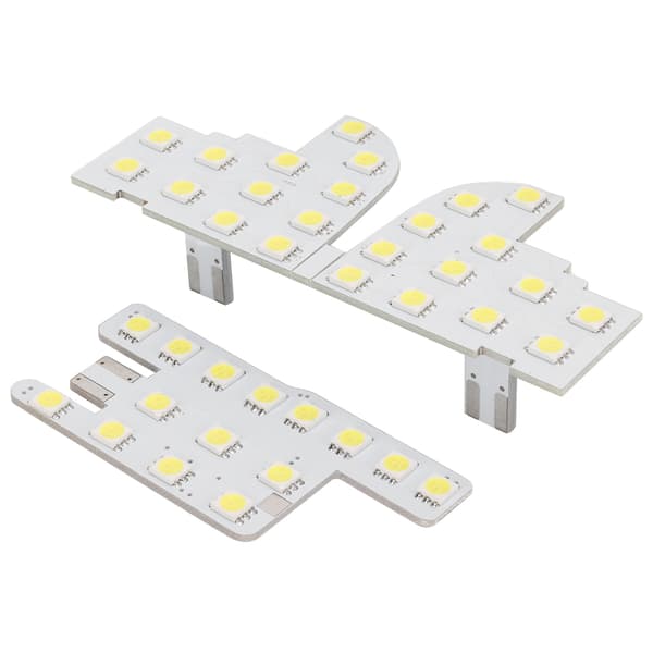 3 Set 48SMD 39LEDs Interior Reading Light 12V 5W White 8000LM Dome Light Replacement for CRV 2017
