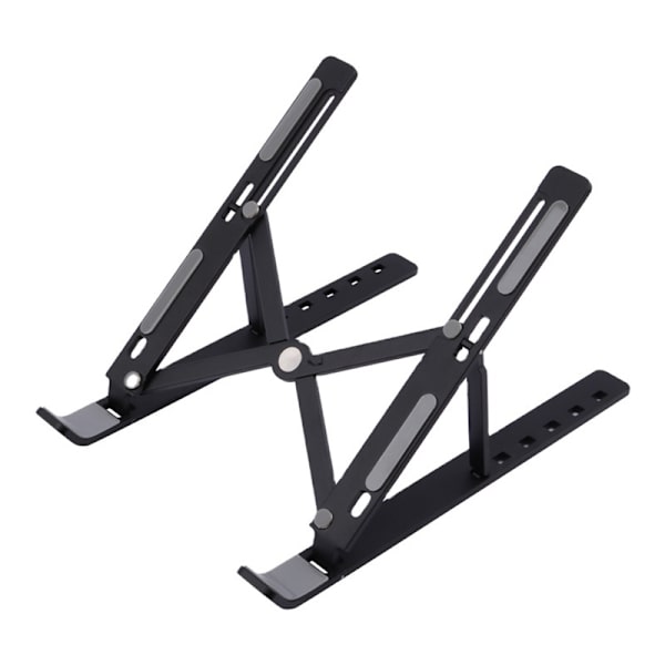 Laptop Stand Foldable and Adjustable Black